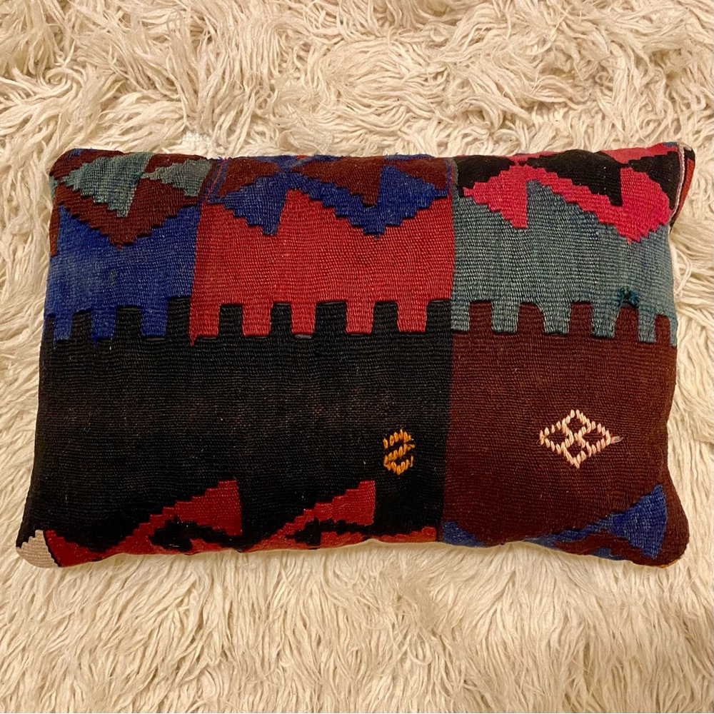 Kilim Wool Pillowcase + Insert